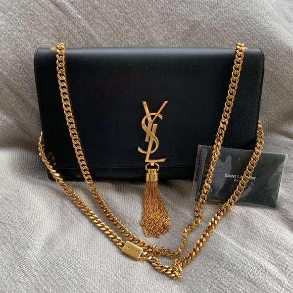 Yves Saint Laurent Handbags - YSL Medium Kate with Tassel GHW